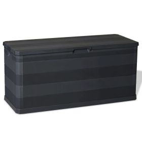 Storage Box Black Polypropylene Medium Storage Box Rectangular