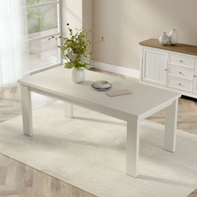 BRENTFORD DINING TABLE (Option: White)