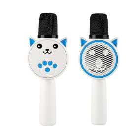 Karaoke Speaker Microphone (Option: Blue)